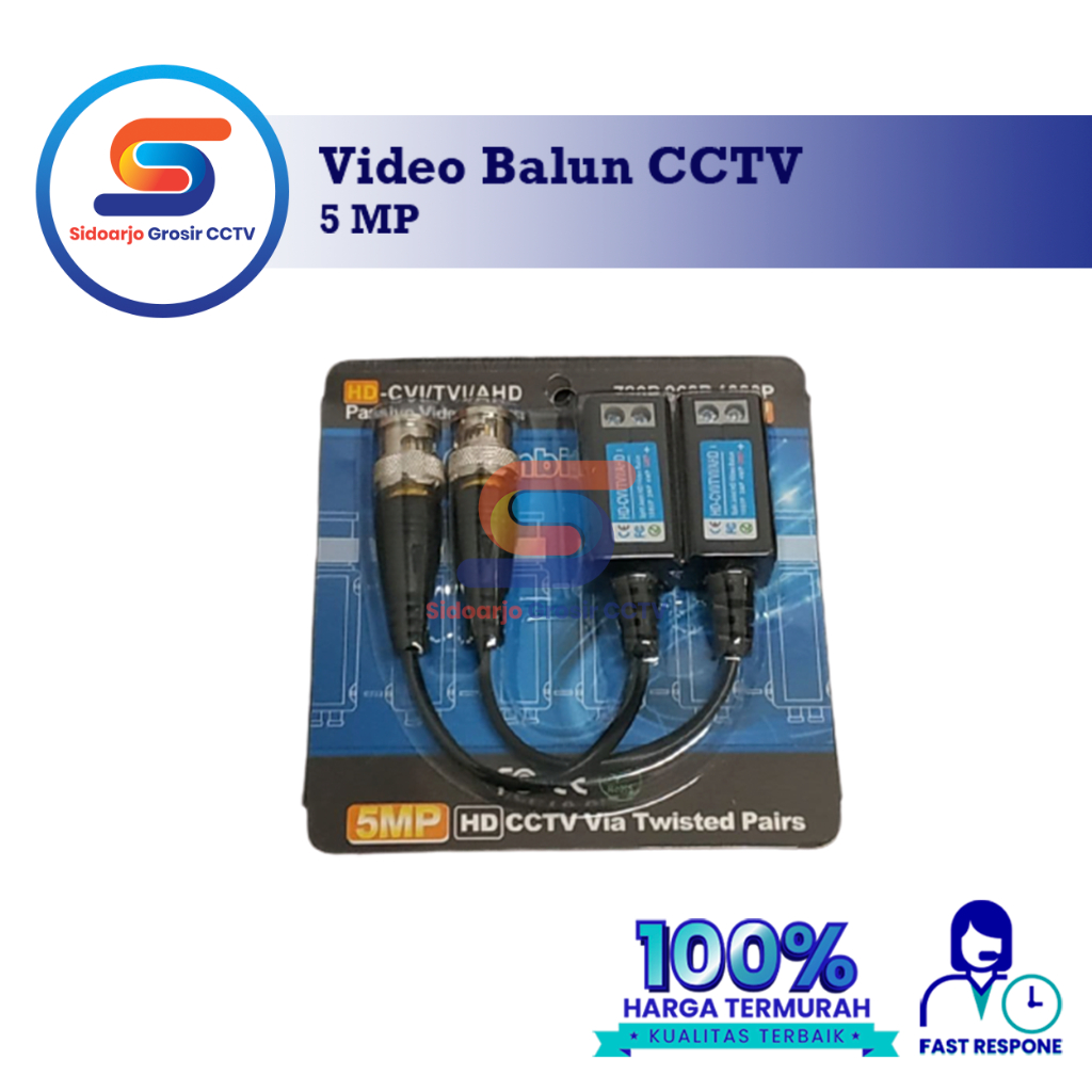 Video Balun CCTV 8MP (8 mp)