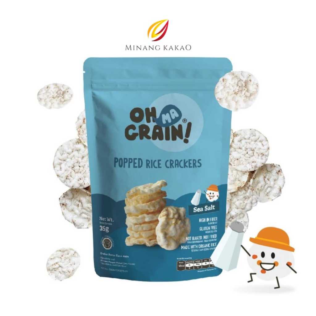 

Oh Ma Grain Sea Salt - Snack Gluten Free