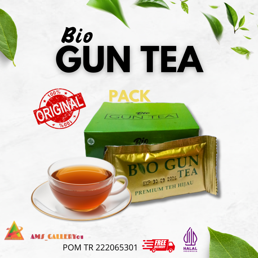 

Bio Gun Tea | Teh Premium ORIGINAL Untuk Kesuburan & Vitalitas Pria