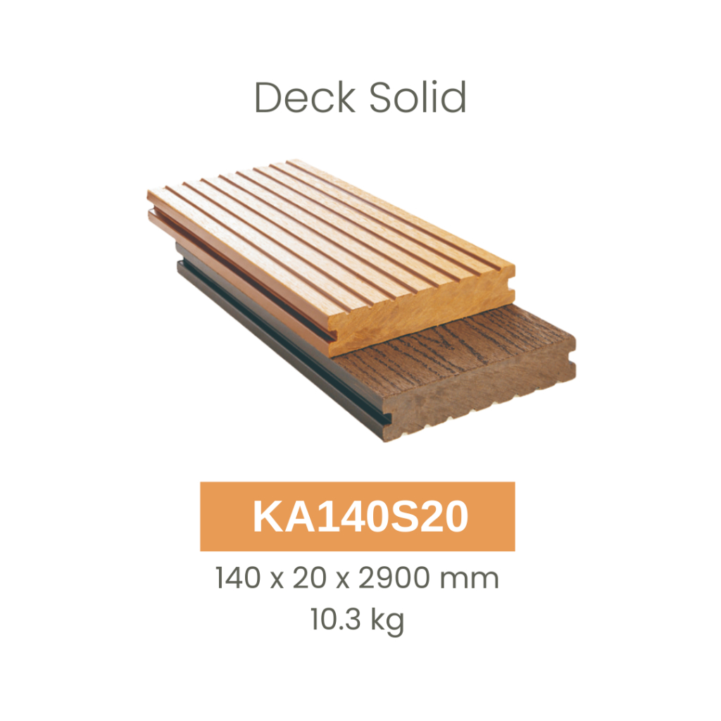 Kayu Asri - Decking Solid Series Collection