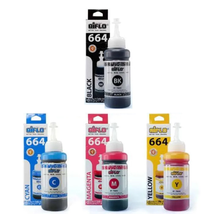 TINTA AIFLO EPSON T664 BLACK