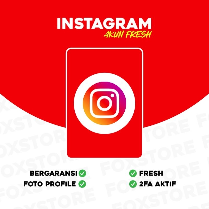 Akun Instagram polos | akun berkualitas -  2fa on | BEST SELLER