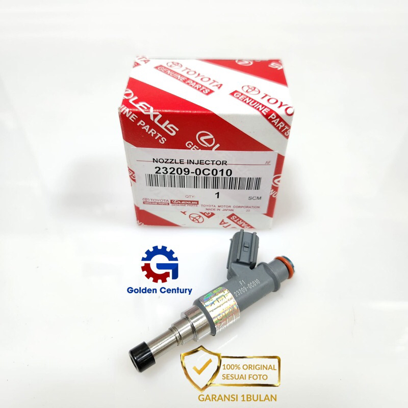 NOZZLE NOZZLE INJECTOR INNOVA INOVA FORTUNER HILUX BENSIN ASLIGARANSI