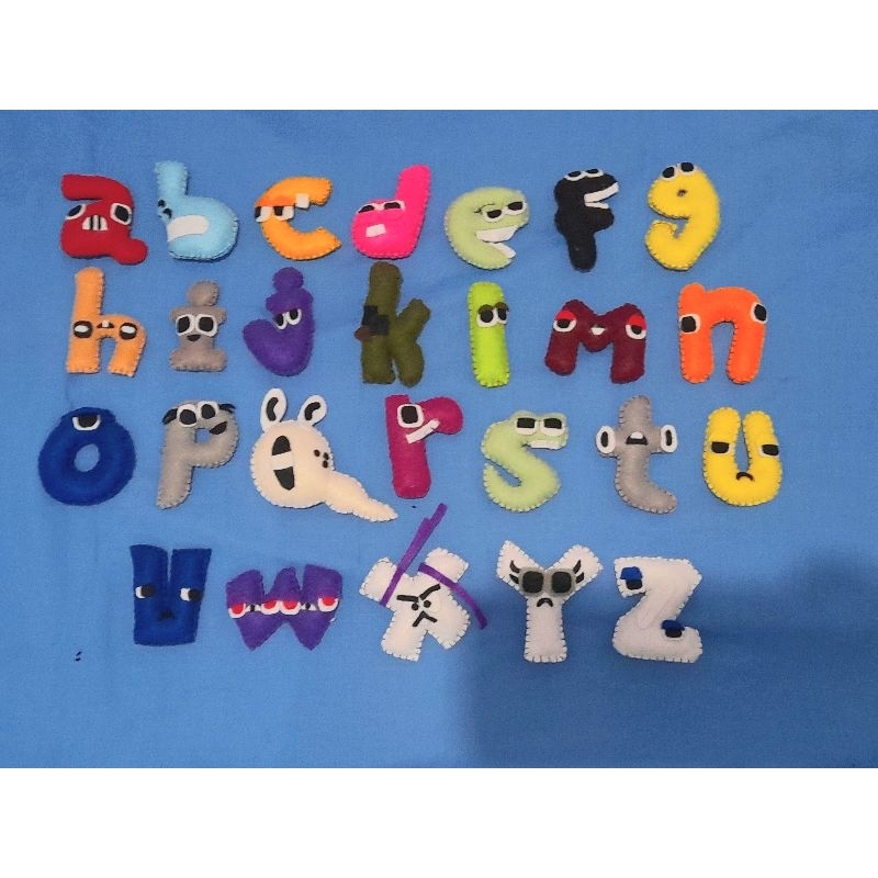 Huruf lore boneka huruf custom 1 paket