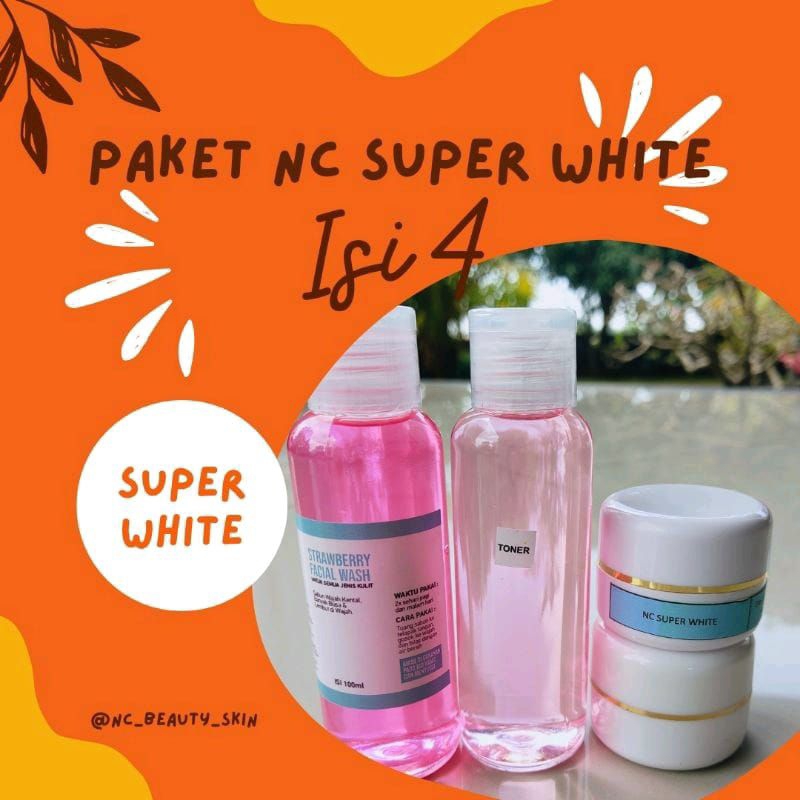 PAKET NC SUPER WHITE NC BEAUTY SKIN