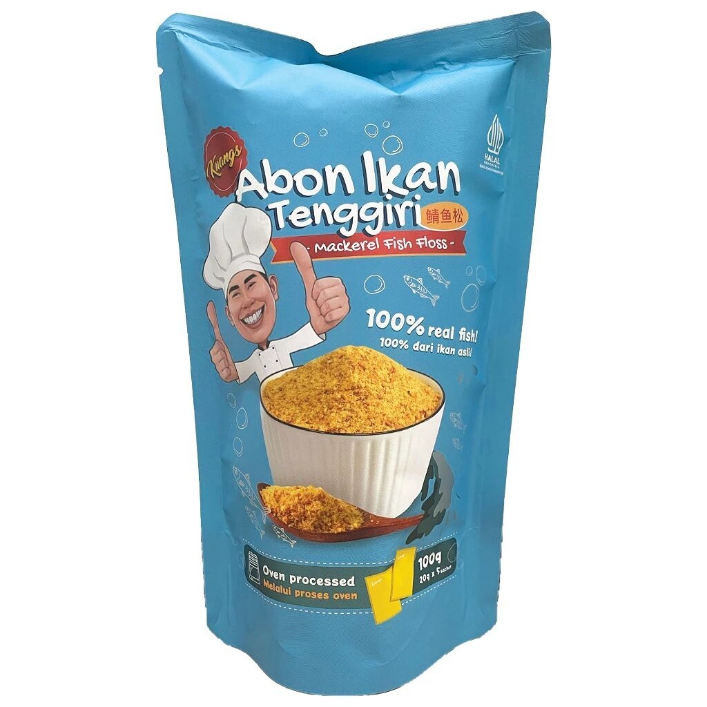 

[HALAL] ABON IKAN TENGGIRI 100GR - ABON MPASI IKAN TENGGIRI POUCH