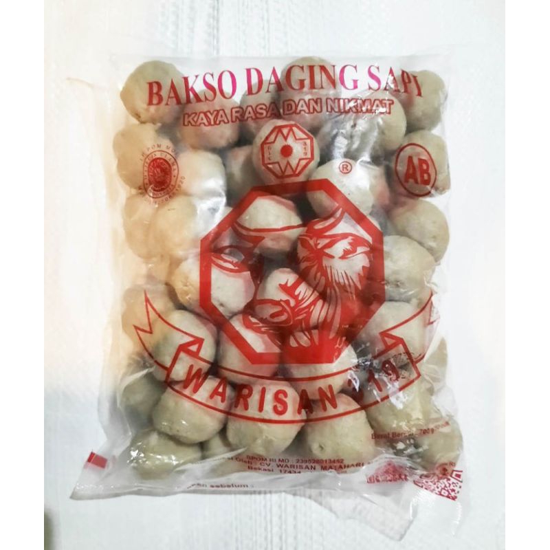 

Bakso Warisan 319 isi 50