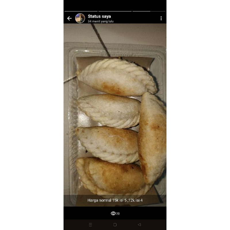 

cireng isi ayam suwir pedas