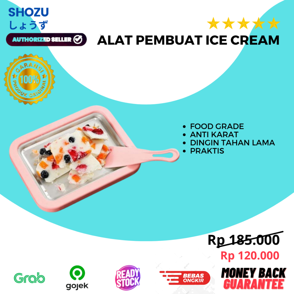 Alat Pembuat Ice Cream Roll Ice Cream Maker