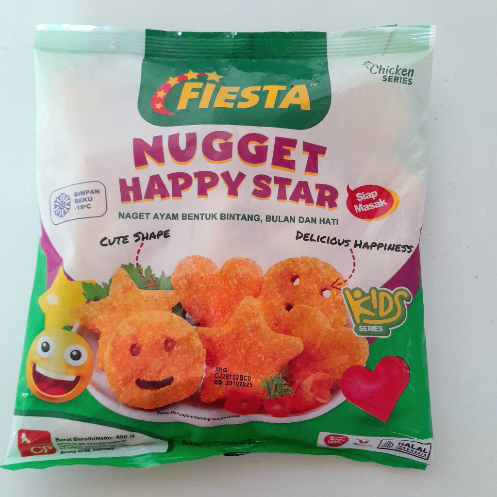 

FIESTA nugget happy star 400gr
