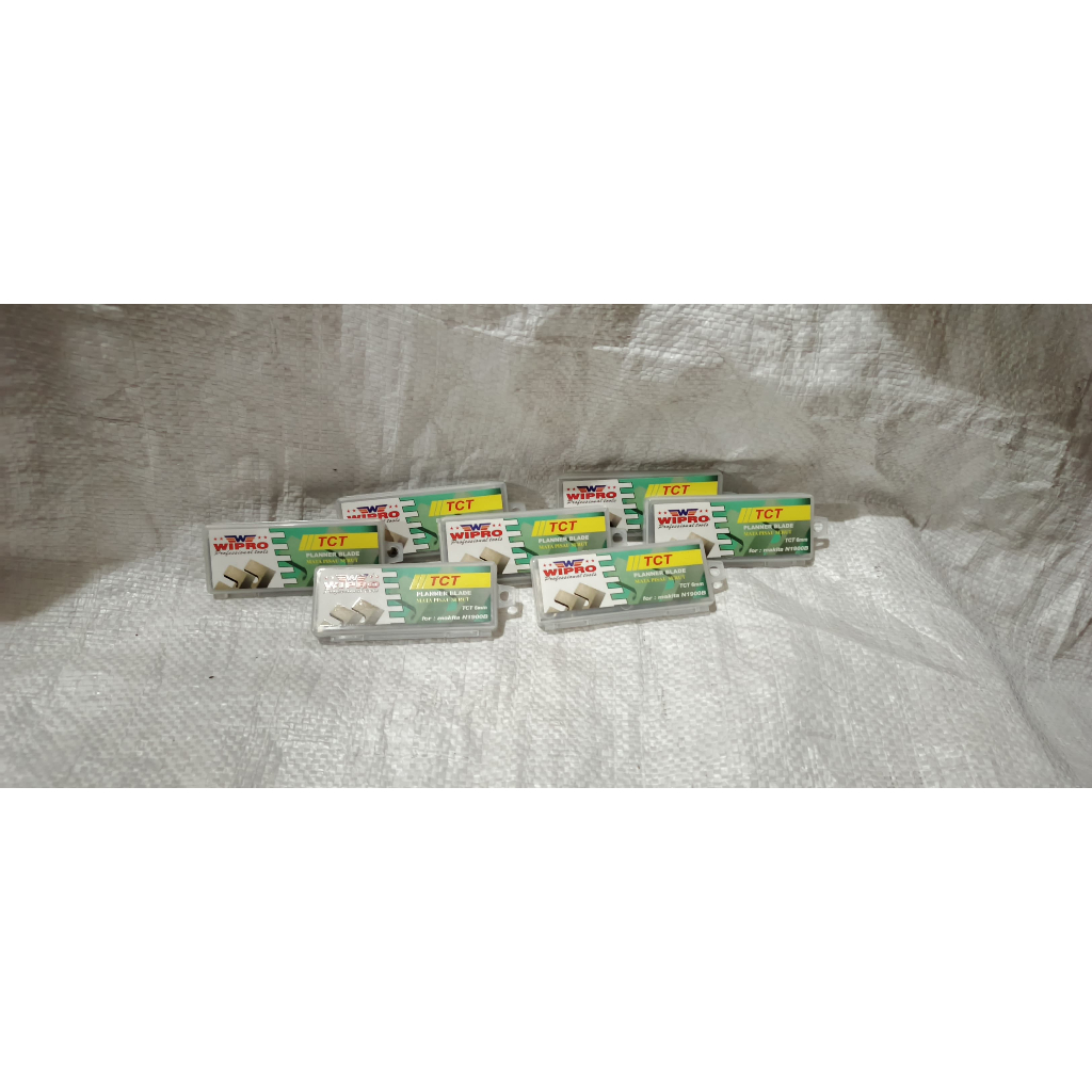 Mata Ketam TCT "Wipro" 82mm/MATA MESIN SERUT KAYU/PLANER BLADE/MATA PASAH KAYU/MATA SUGU/PLANER BLAD