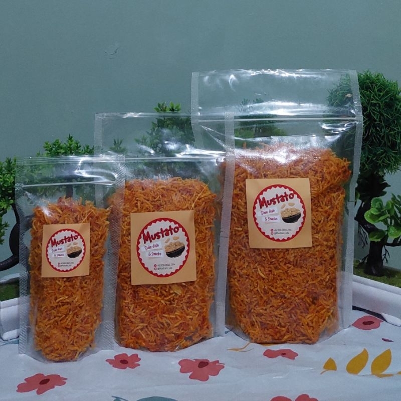 

Kentang Mustofa/ Kentang Mustofa Pedas manis/ kentang mustofa balado/kentang mustofa original/lauk kentang mustofa/kripik kentang mustofa/kering kentang mustofa