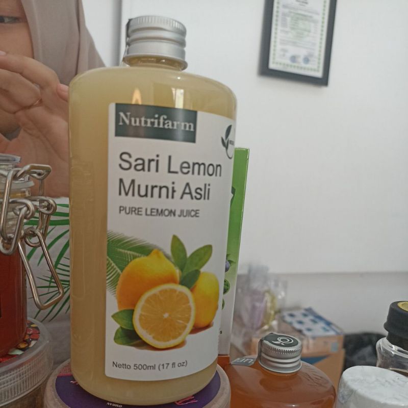 

ALKAMART - NUTRIFARM SARI LEMON MURNI 500 ML