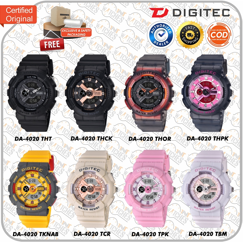 Jam Tangan DIGITEC DA-4020 / DA 4020 / DA4020 DG 2063 Watch ORIGINAL