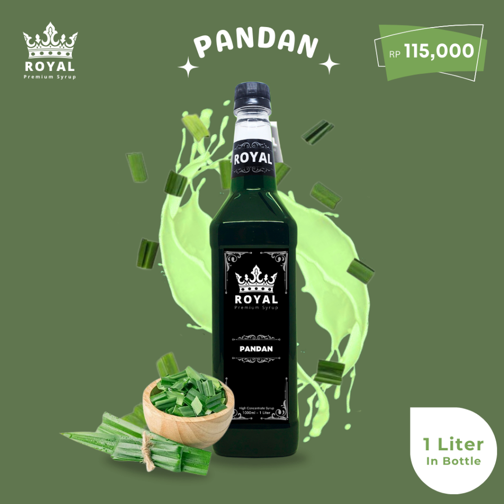 

Royal Pandan Syrup - Sirup Pandan (Premium Quality)