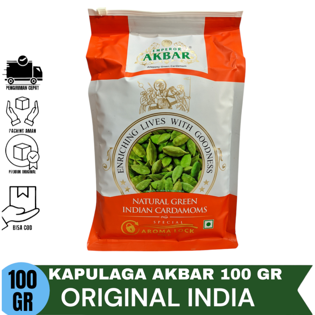 akbar Kapulaga hijau India / Kapulaga Hijau Original Kapol india