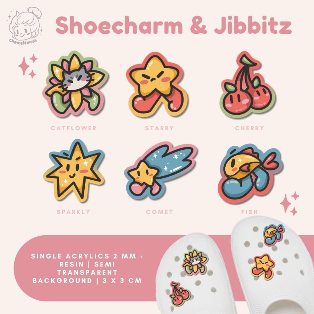 Doodly Series | Shoecharm & Jibbitz