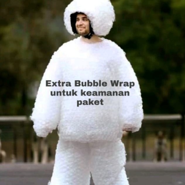 

(WAJIB) EXTRA BUBBLE WRAP UNTUK PENGAMAN/ EXTRA PACKING/ AMAN - Barang Besar
