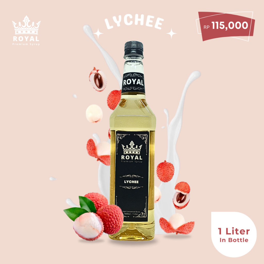 

Royal Lychee Syrup - Sirup leci (Premium Quality)