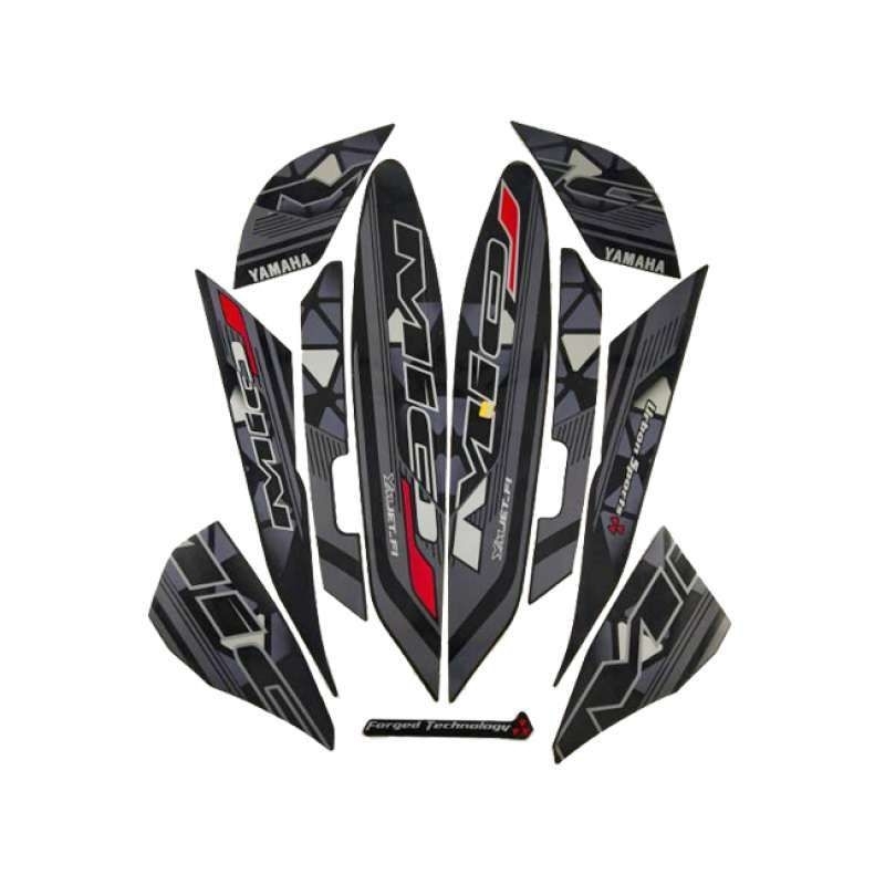 Striping stiker body mio j 2014 standar lis bodi yamaha mio j tahun 2014 striping mio j 2014 standar