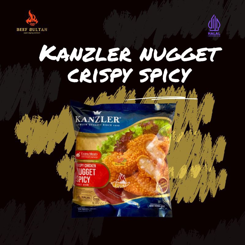 

Kanzler Nugget Crispy Spicy | Nugget Kanzler Crispy Pedas | Nugget Ayam Pedas Kanzlee Frozen Food Premium | Olahan Ayam Nugget | Makanan Beku Olahan Ayam | Lauk Praktis Nugget Ayam | Nugget Kanzler Premium Spicy
