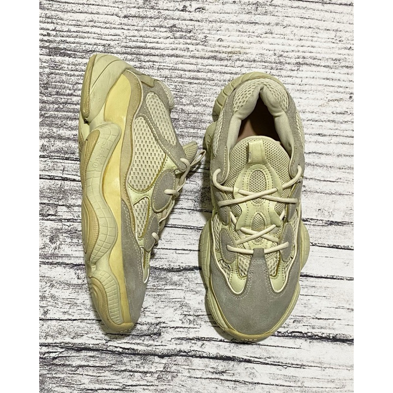 Sepatu Adidas Yeezy 500 Super Moon Yellow Second - Size 42