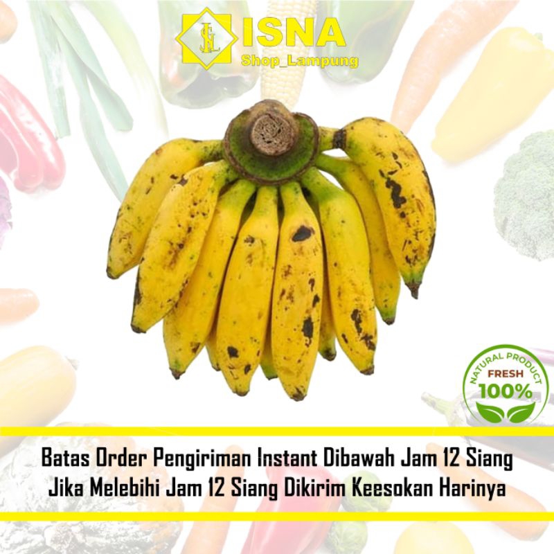 

Pisang Jantan 1 Sisir - Sayur Fresh