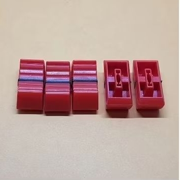 Knob/ Button potensio geser untuk Mixer warna merah. Kualitas bagus. 