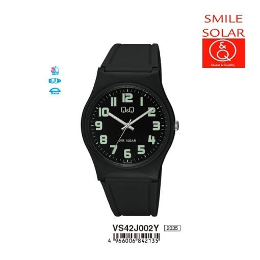 Jam Tangan Pria Classic Sport Casual Analog Rubber OriginalQ&Q QNQ QQ VS42 VS42J Series
