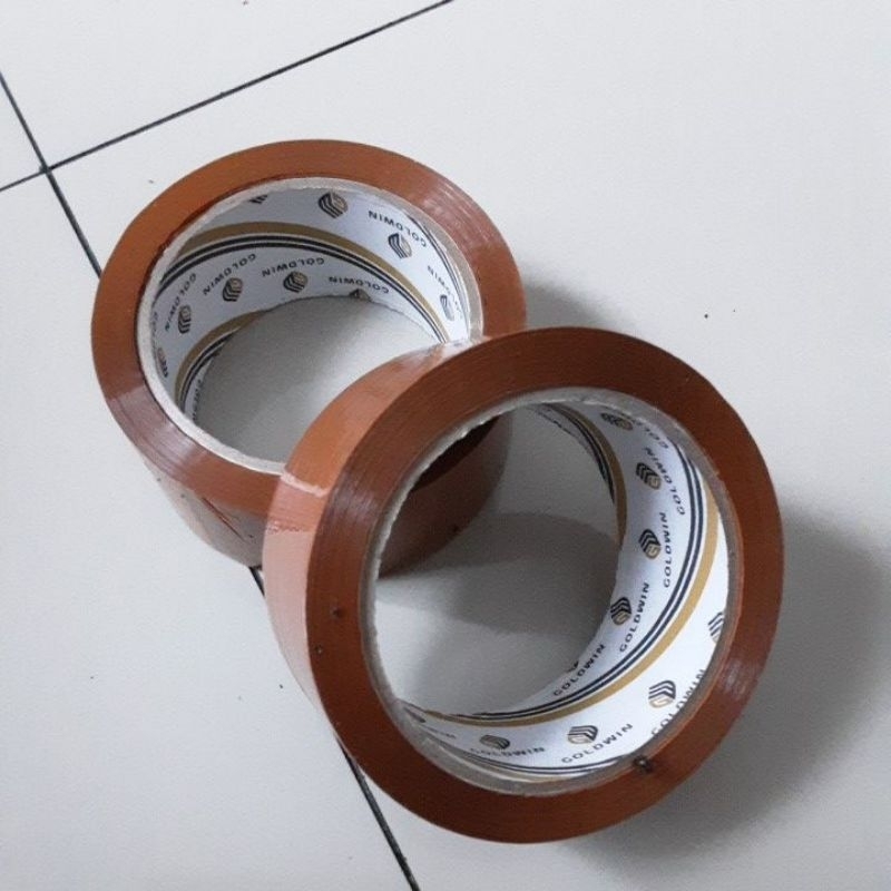 

lakban coklat 100 yard kuat dan lengket