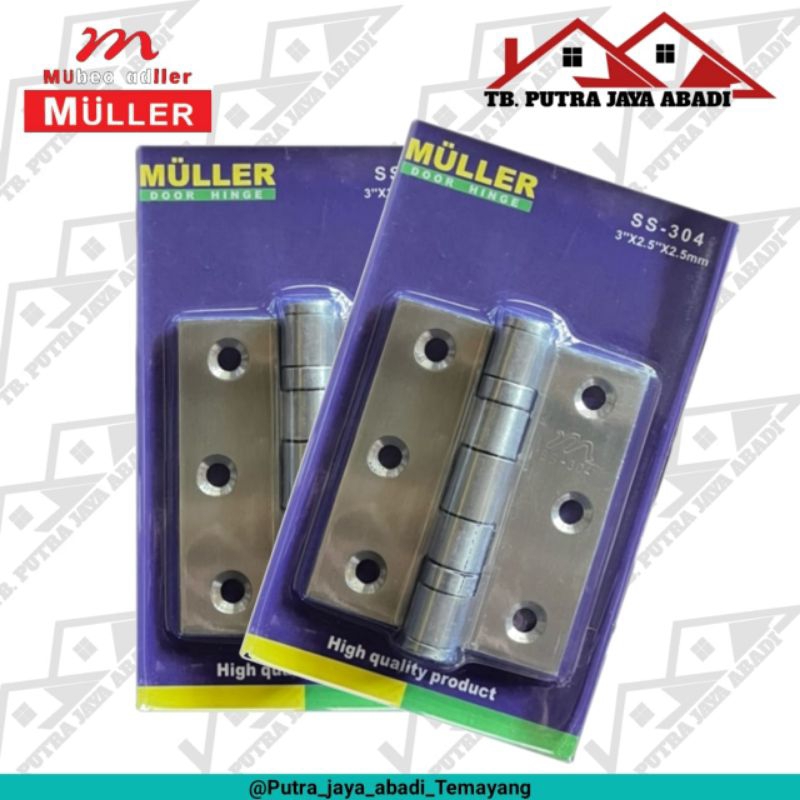 Engsel Muller 5" 3"