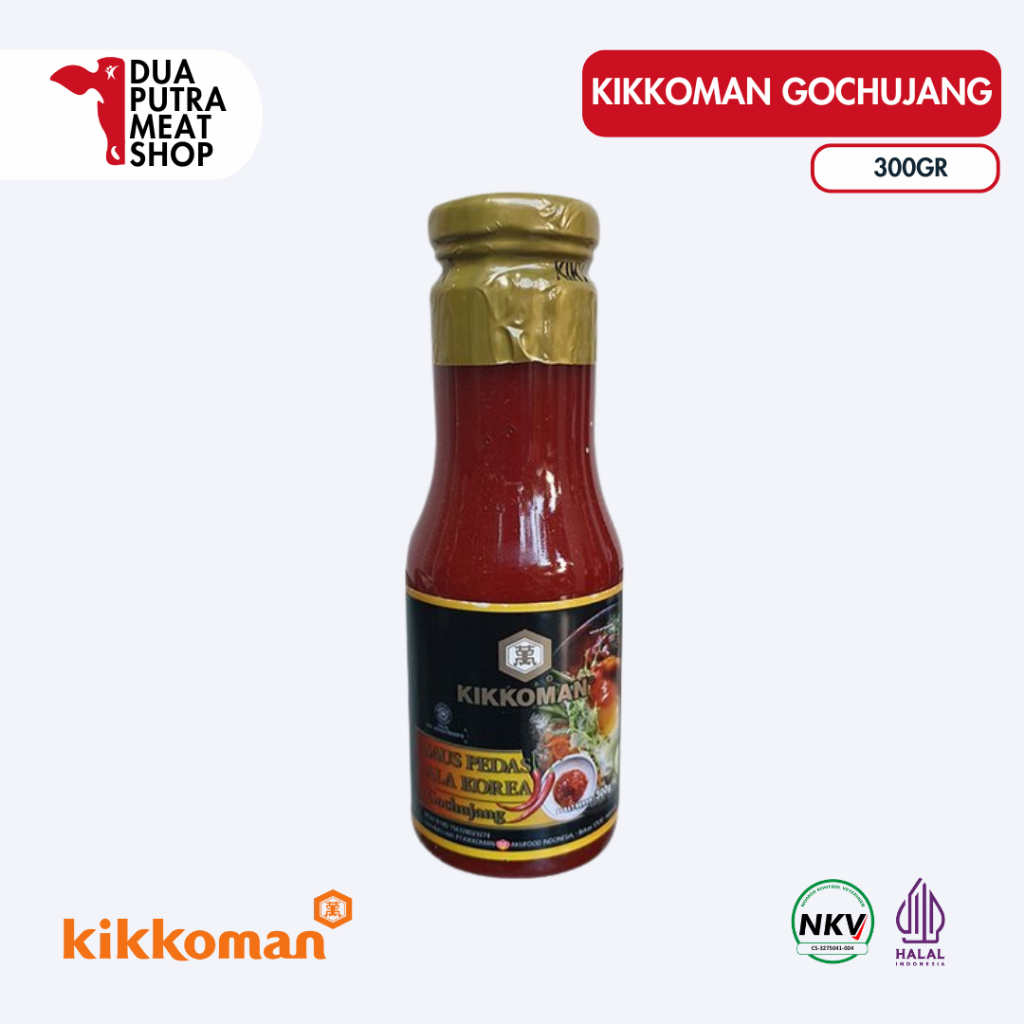 

Kikkoman Gochujang Sauce 300gr / Saus Pedas Korea