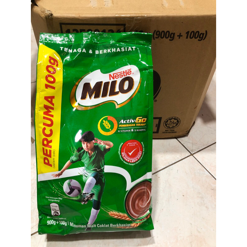 

Milo bubuk Coklat 1kg / 2kg Original actic go Malaysia