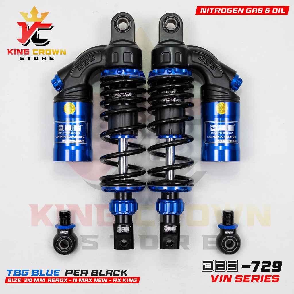 Vin Series 729 Shock DBS Tabung/Preload Fungsi Jupiter Supra RX King Kharisma Revo Blade Vega Fiz R