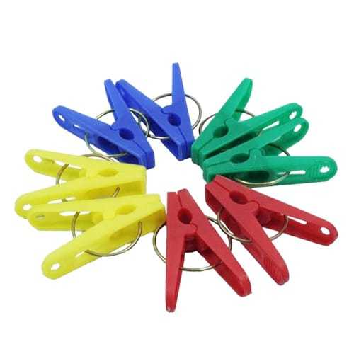 Jepitan Gantungan Baju isi 20 / Klip Jepitan Gantungan Baju   / Jepitan Klip Jemuran untuk Baju