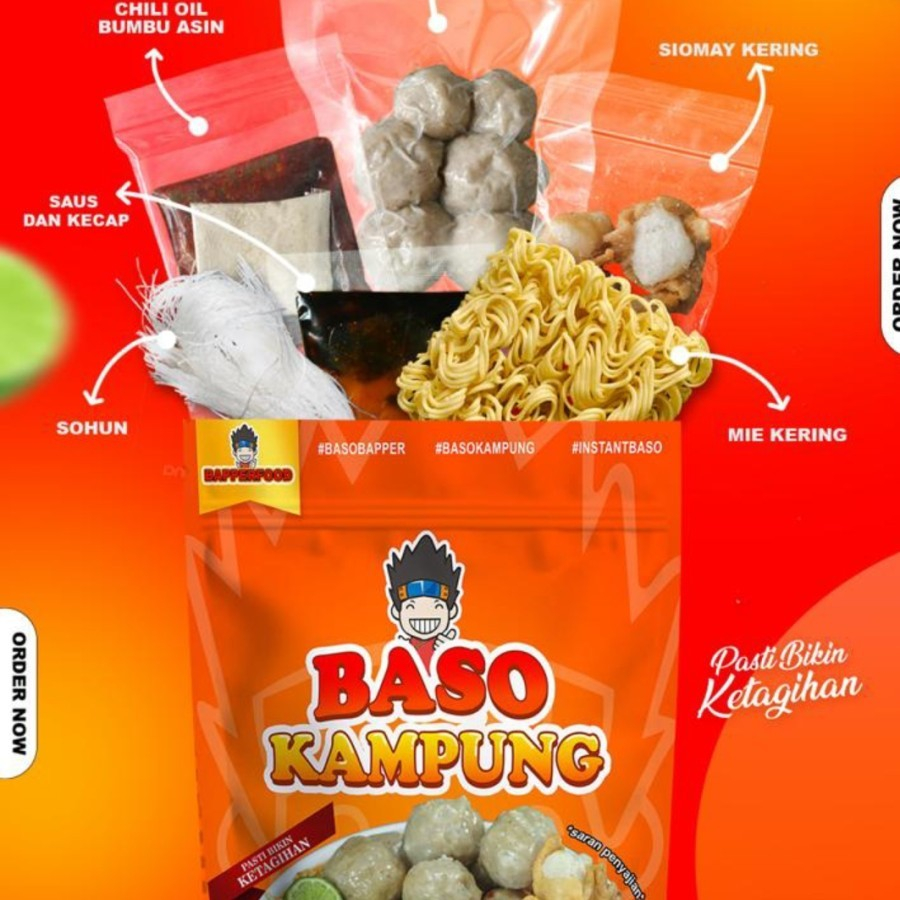 

Promo 7.7 Baso Kampung Bapper Komplit Extra Mie Kuning Khas Bandung