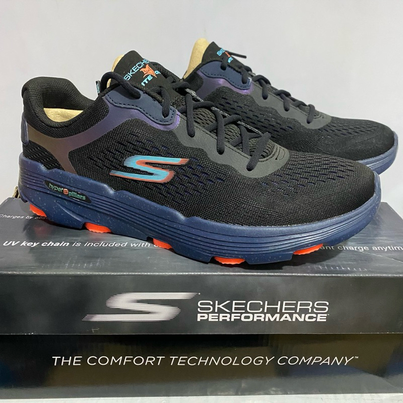 size 42.5 45 Sepatu Skechers Original Go Run 7 220783BKMT Men