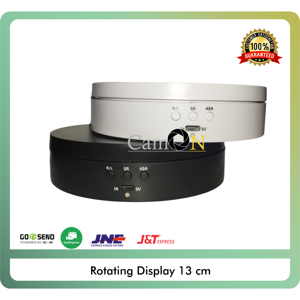 Rotating Display / Display Putar / Alas Putar Fotografi 13 cm