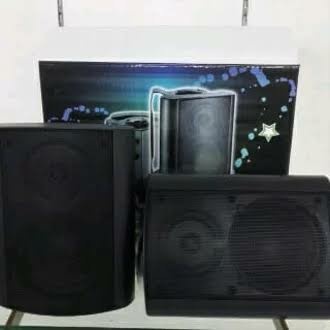 SPEAKER BOX PASIF 5 INCH DAN BRACKET AIWA MSB 504 HARGA SEPASANG