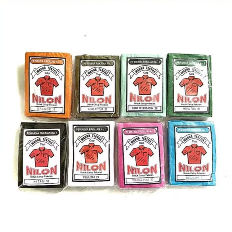 Pewarna pakaian Wantek Nilon