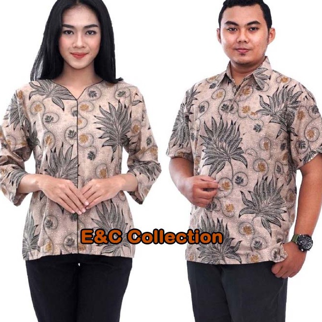 Khusus Couple Batik Balina Modern  Atasan Batik Wanita  Blouse Batik Wanita  Hem Batik Pria SMLXLXXL