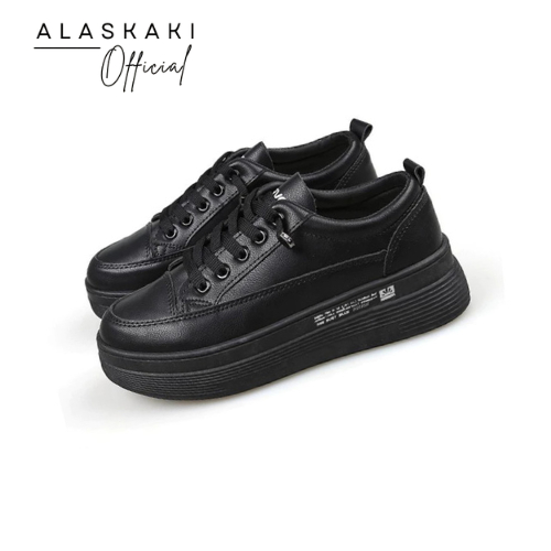 Sepatu Sneakers Snekers Wanita Cewek Cewe Perempuan Import Korea Original Premium Branded Murah Keki
