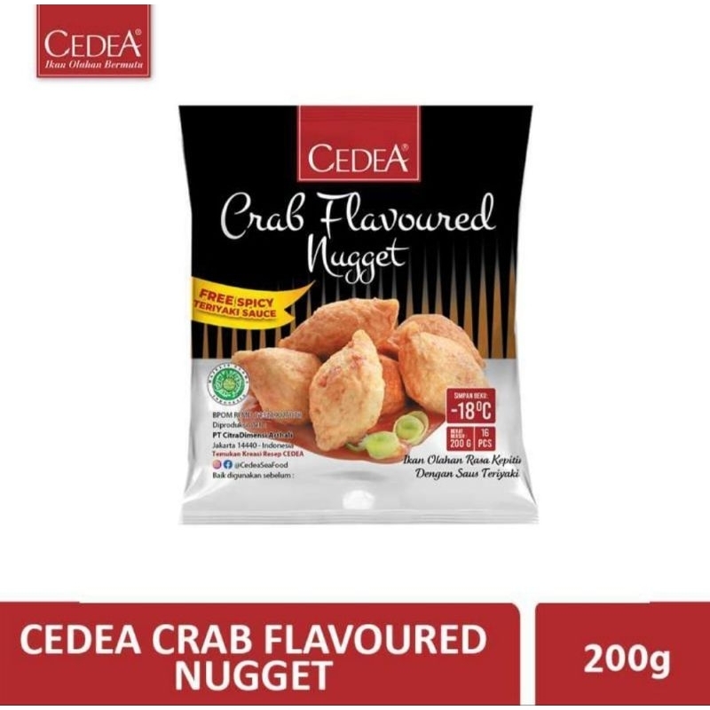 

Cedea Crab Flavoured Nugget 200g Free Spicy Teriyaki Sauce