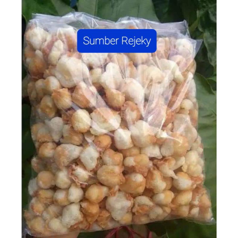 

Siomay Kering Mini Original toping baso aci cuangki renyah gurih 500gram