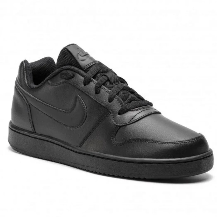 Sepatu NIKE Ebernon Low Full Black (AQ1775003) ORI