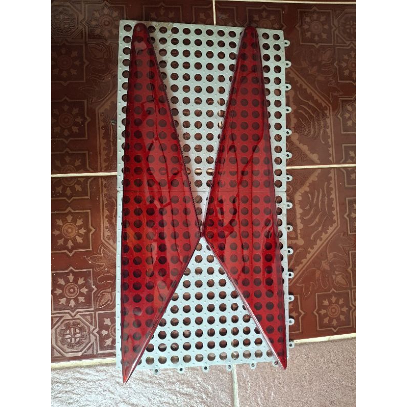 MIKA SLENDANG JET BUS 2/3 WARNA MERAH KANAN KIRI