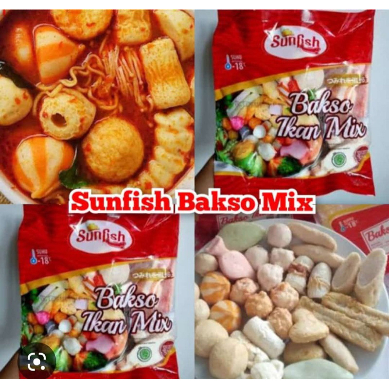Frozen Food Bakso Ikan Mix Sunfish