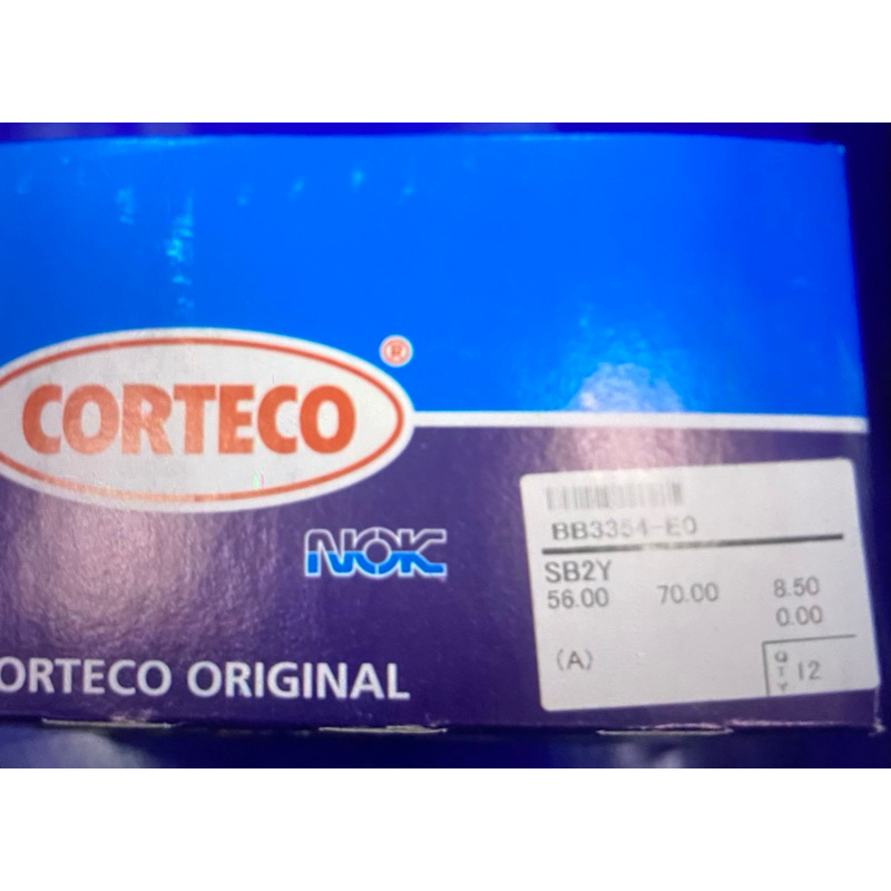 Oil seal tipe Besi seri SB2Y 56 70 8,5 Merk NOK