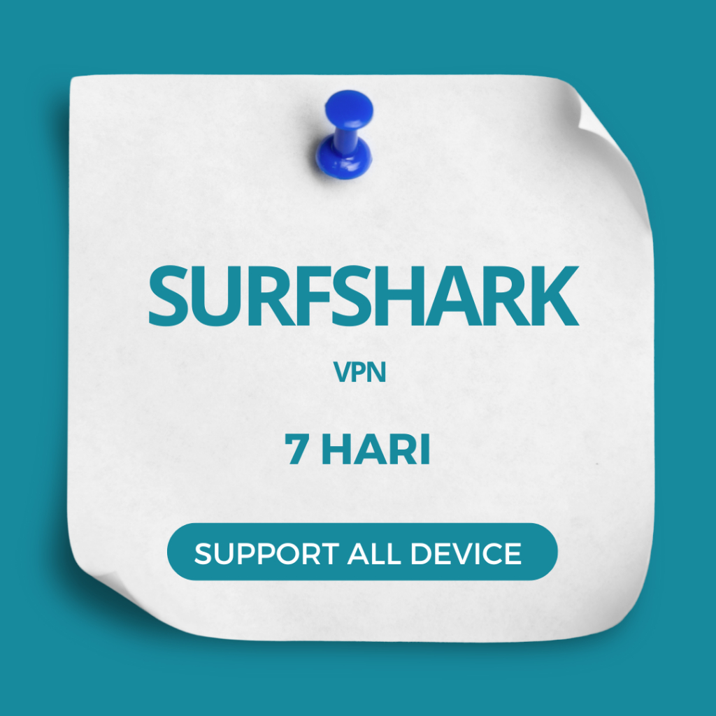 SURFSHARK VPN 7 HARI