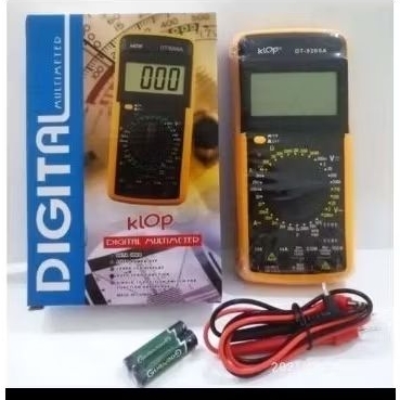 MULTITESTER/MULTIMETER DIGITAL KLOP DT-9205A MULTI